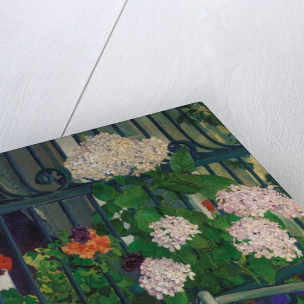 Geranium; Geranien by Koloman Moser