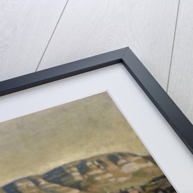 Geneva Harbour and the Saleve, 1878 by Ferdinand Hodler