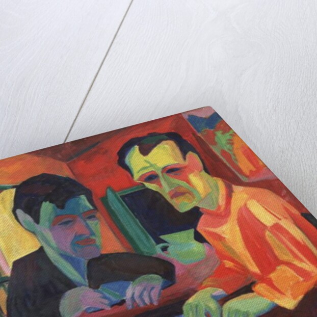 The Discussion; Das Gesprach, c.1925 by Hermann Scherer