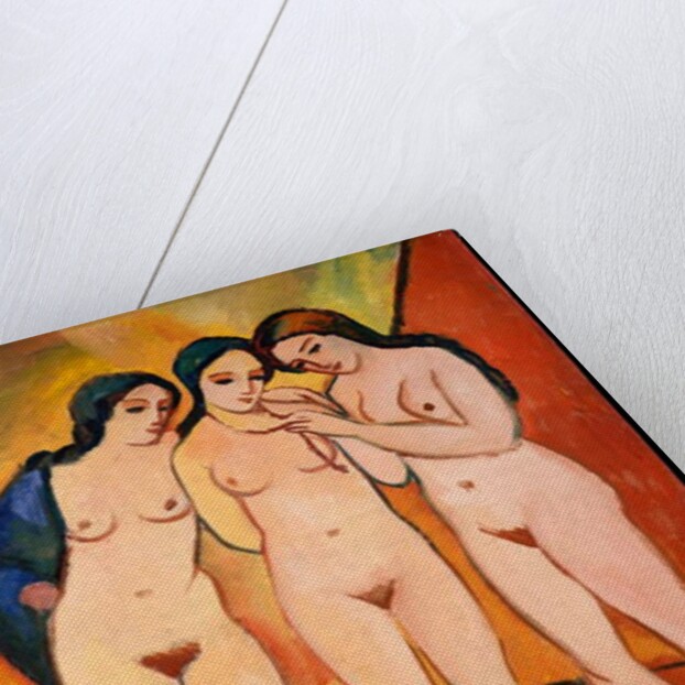 Three Nude Women, 1912 by August Macke