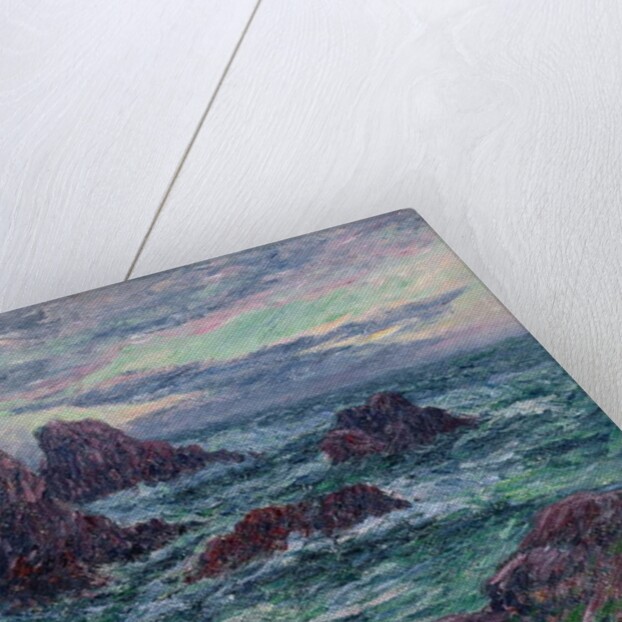 The Evening at Ouessant; Le Soir a Ouessant by Henry Moret