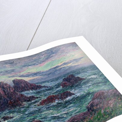 The Evening at Ouessant; Le Soir a Ouessant by Henry Moret