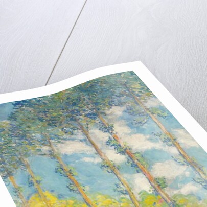 The Poplars, 1891 by Claude Monet