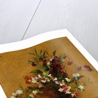 Sweet Peas; Pois de Senteur, 1888 by Ignace Henri Jean Fantin-Latour