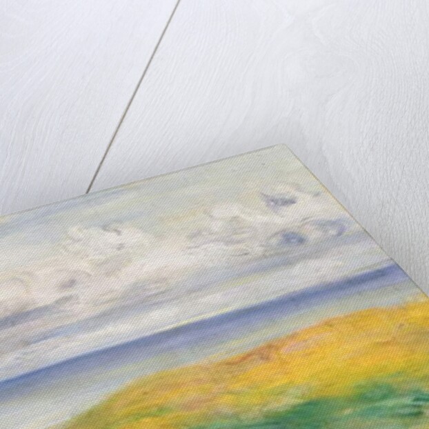 On the Cliffs; Sur la Falaise, 1880 by Pierre Auguste Renoir