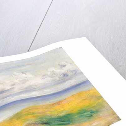 On the Cliffs; Sur la Falaise, 1880 by Pierre Auguste Renoir