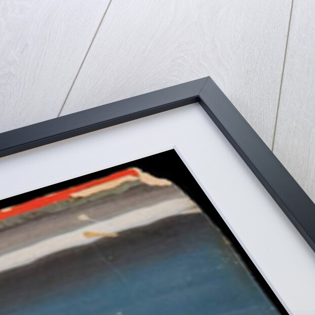 A Bejeweled Dignitary, Wearing a Plumed Turban, Holding a Lotus Bud, Sitting on a Terrace by Indian School