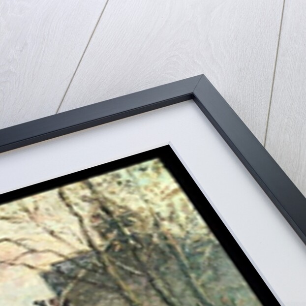 The Road, Effect of Winter; La Route, Effet d'Hiver, 1872 by Camille Pissarro