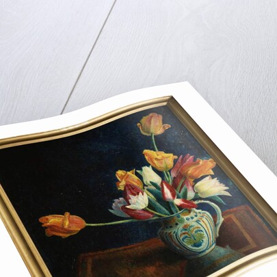 Tulips in a Staffordshire Jug by Dora Carrington