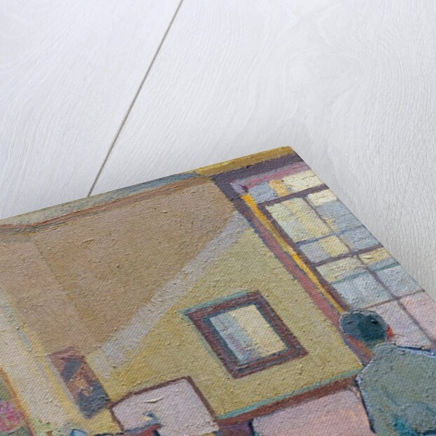 Interior, 1917 by Harold Gilman