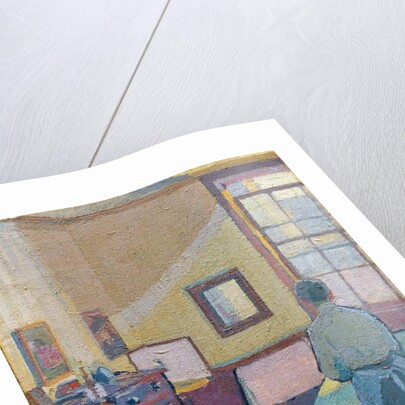 Interior, 1917 by Harold Gilman