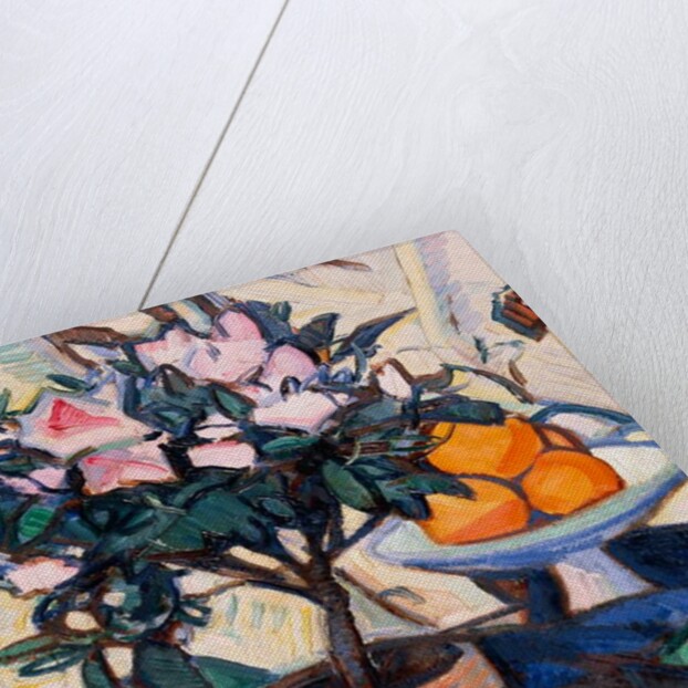Pink Azalea and Oranges, c.1913 by Samuel John Peploe