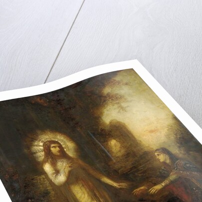 Christ and Mary Magdalene, c.1889 by Gustave Moreau