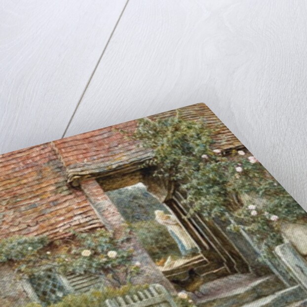 Under the Old Malthouse, Hambledon, Surrey by Helen Allingham