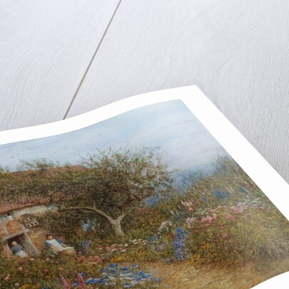 A Cottage near Brook, Witley, Surrey by Helen Allingham