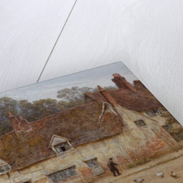 By the Old Cottage by Helen Allingham