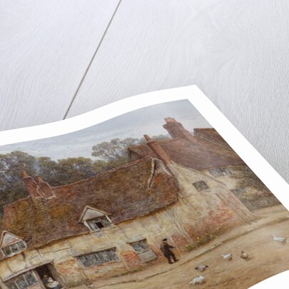 By the Old Cottage by Helen Allingham