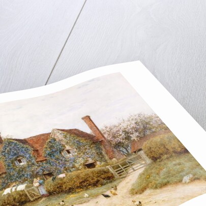 A Buckinghamshire House at Penstreet by Helen Allingham