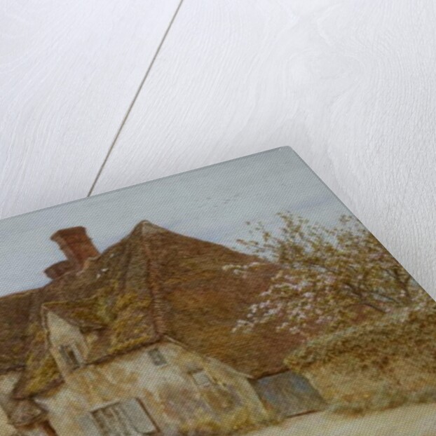 A Village Street, Kent by Helen Allingham