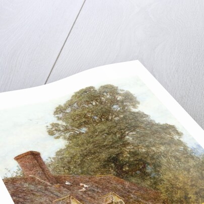 Old Post Office, Brook, near Witley by Helen Allingham