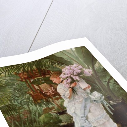 The Bunch of Lilacs, 1875 by James Jacques Joseph Tissot