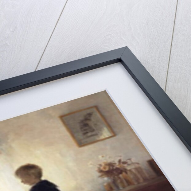 A Mother and Child in an Interior, 1898 by Peter Vilhelm Ilsted