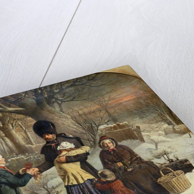 The Soldier's Farewell, The Parent's Gift [Leaving for the Crimea] by George Housman Thomas