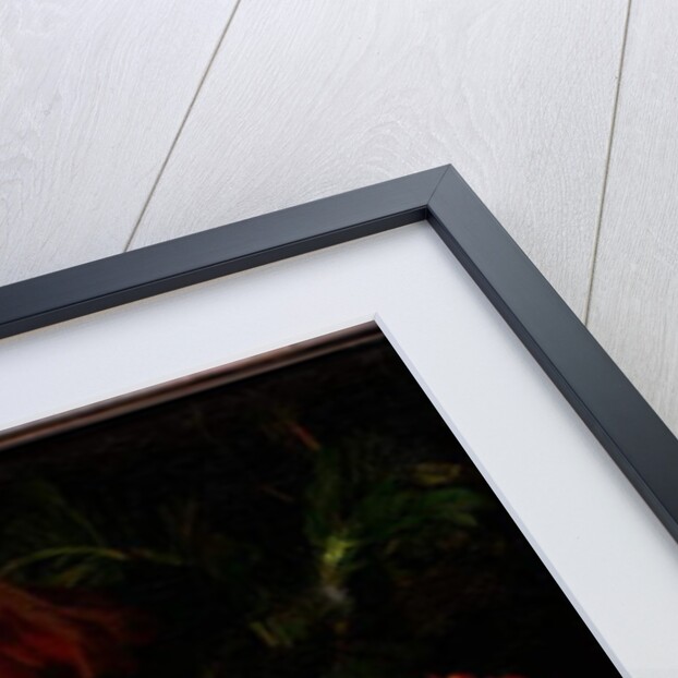 A Rose, an Iris, Lilac and other Flowers in an Auricular Silver Vase with a Snail and a Butterfly on a Draped Ledge by Willem van Aelst