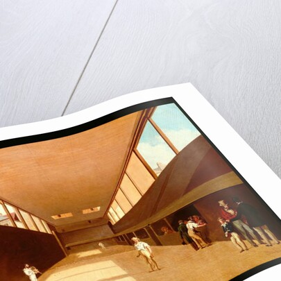 Interior of the Jeu de Paume, Versailles by Louis Leopold Boilly