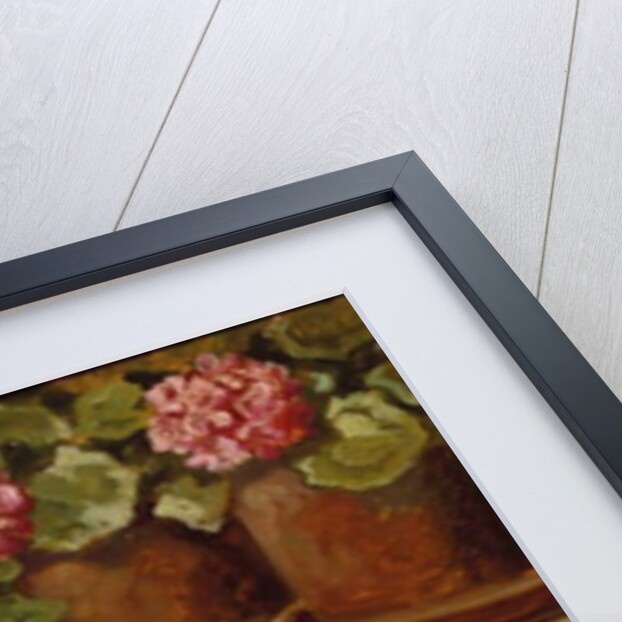 A White Persian Cat with a Ladybird by Arthur Heyer