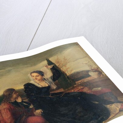 Olivia and Viola by James Clarke Hook