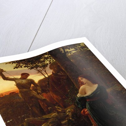 Chivalry, 1885 by Frank Dicksee