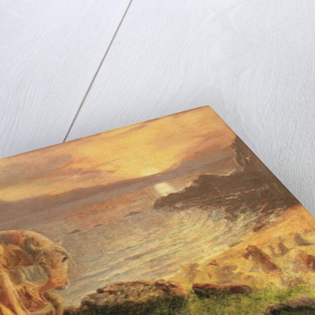 St Columba's Farewell to the White Horse, 1865-1868 by Alice Boyd