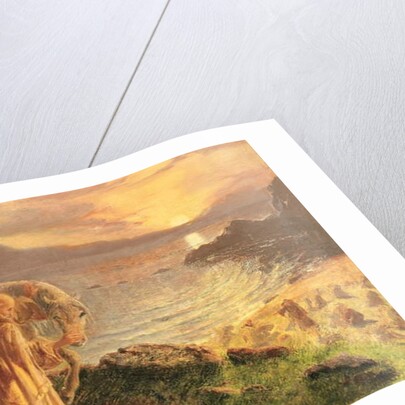 St Columba's Farewell to the White Horse, 1865-1868 by Alice Boyd