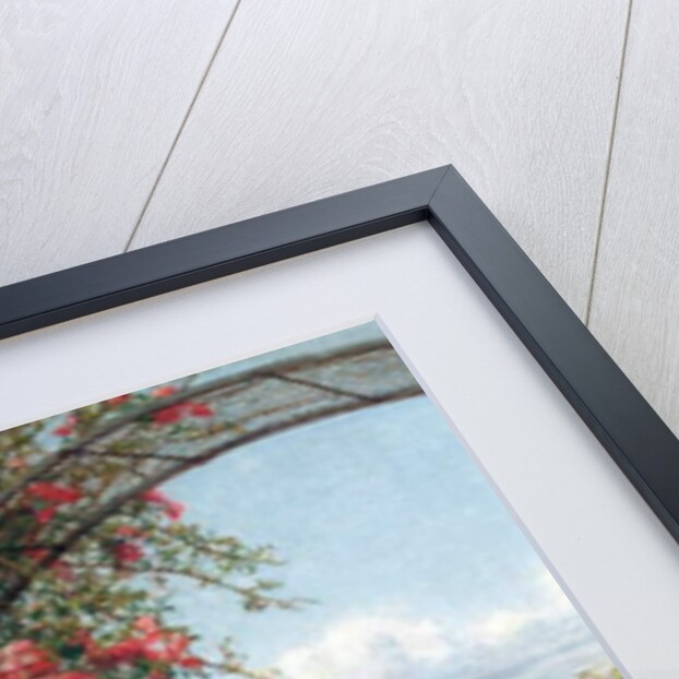 A Garden by the Sea by Frank William Warwick Topham