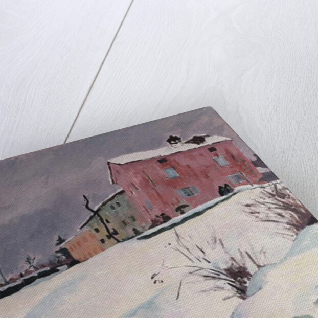 The Red House, 1912 by Giovanni Giacometti