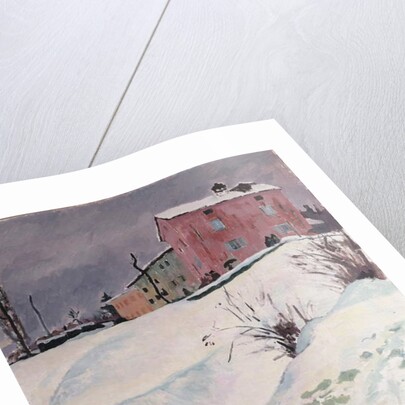 The Red House, 1912 by Giovanni Giacometti