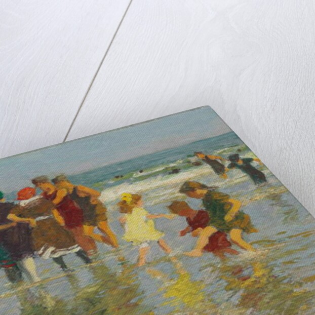 Beach Scene, by Edward Henry Potthast