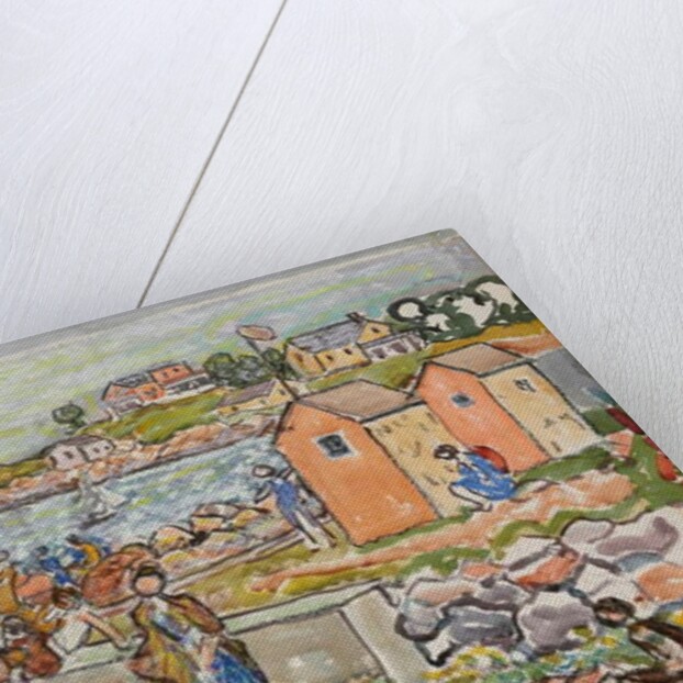 Bathers and Strollers, c.1919 by Maurice Brazil Prendergast