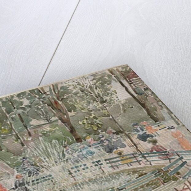 Fountain, Central Park by Maurice Brazil Prendergast