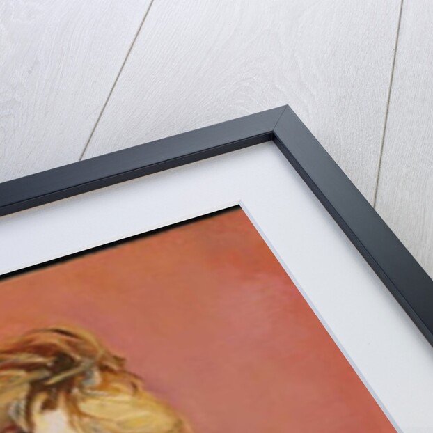 The Blue Plaid Dress, 1927 by Robert Cozad Henri