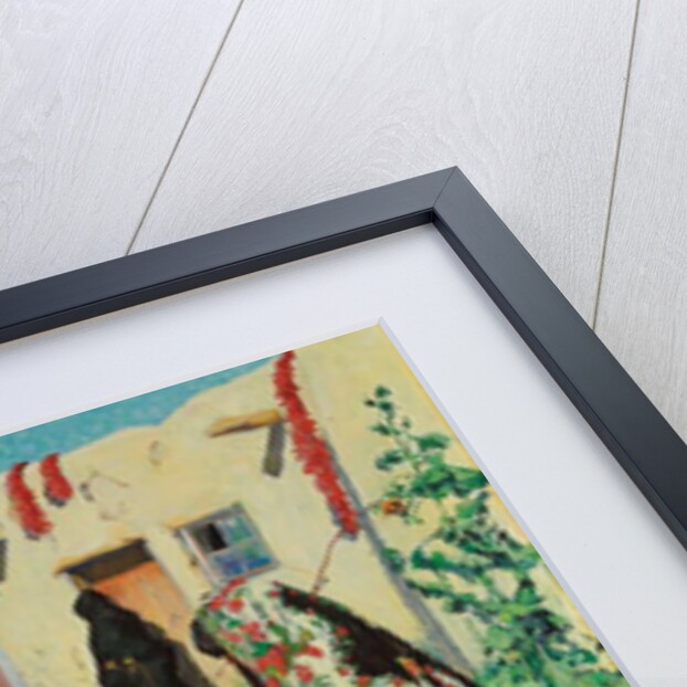 A Pueblo Well Scene by Walter Ufer