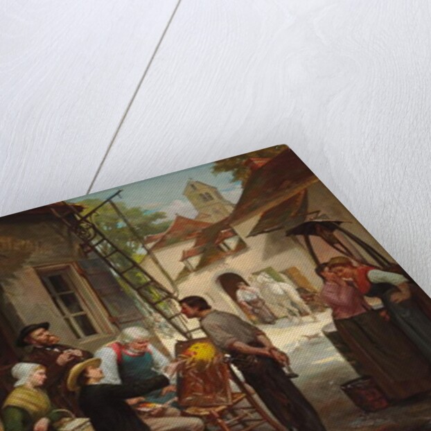 A New Sign for the Old Inn, 1870 by Henry Bacon