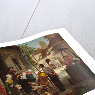 A New Sign for the Old Inn, 1870 by Henry Bacon