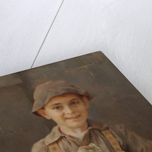 Newsboy, 1899 by Karl Witkowski