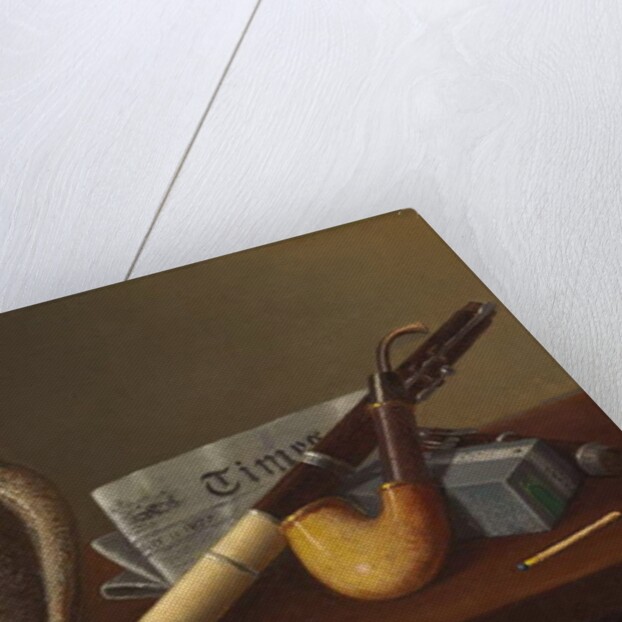 Flute and Times, 1877 by William Michael Harnett