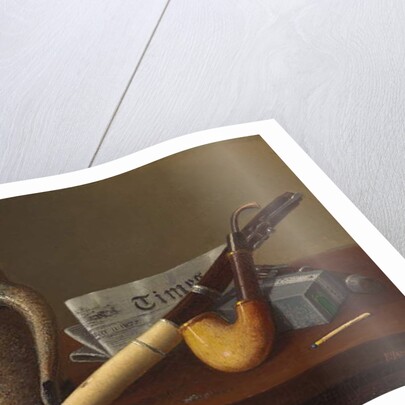 Flute and Times, 1877 by William Michael Harnett