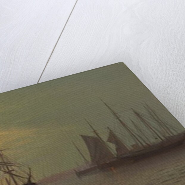 Hoboken at Midnight, 1872 by Francis Augustus Silva