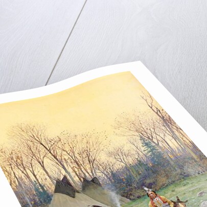 Indian on Horseback, 1899 by Henry Francois Farny