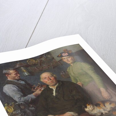 The Smithy, c.1910 by Julius Gari Melchers